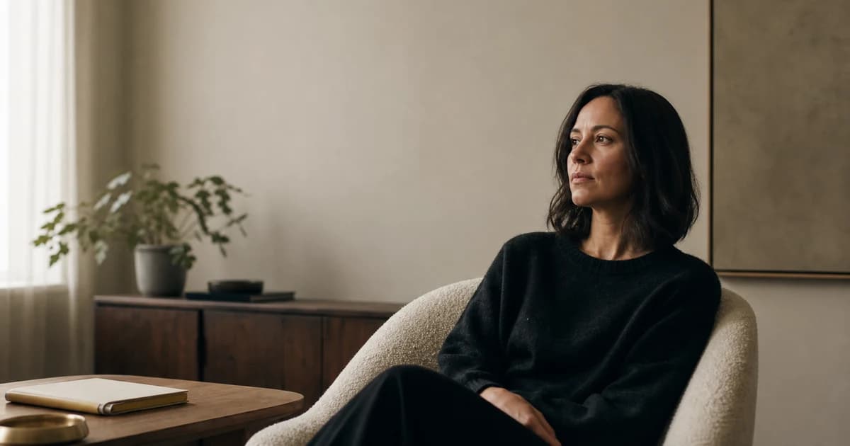 I Don't Even Know Why I Feel Like This Because on Paper My Life Is Fine: realistic RSLNT Wellness image for i don't even know why i feel like this because on paper my life is fine.
