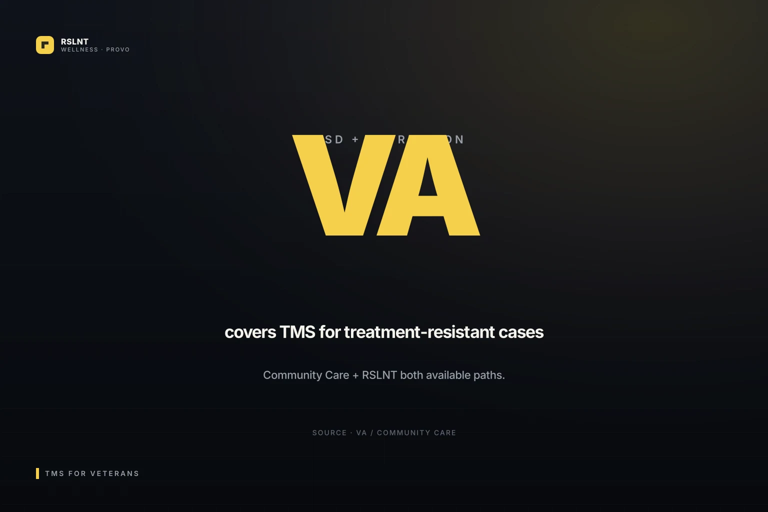MagVenture TMS chair, Cool B70 coil, and MagPro R30 for TMS PTSD treatment veterans Utah